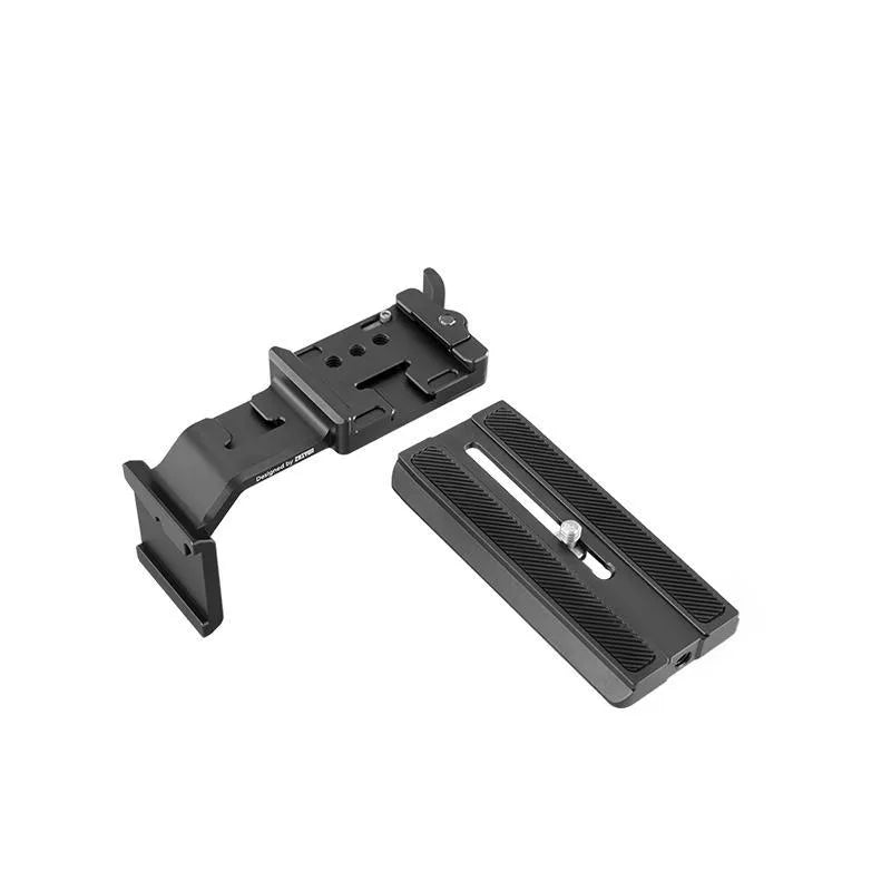 Dual position extension handle and stabiliser accessory for a Linjia Yunhe 2S kettle.