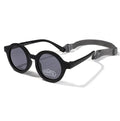 Children's silicone sunglasses for 0-3 years with round frames in multiple colours