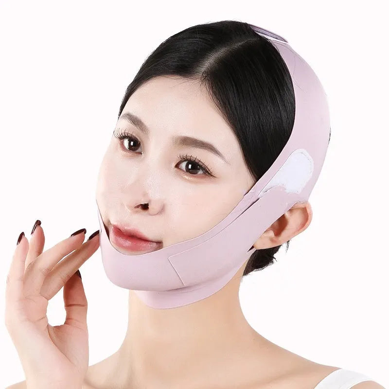 Small V face shaping mask with graphene technology in green and purple colour options
