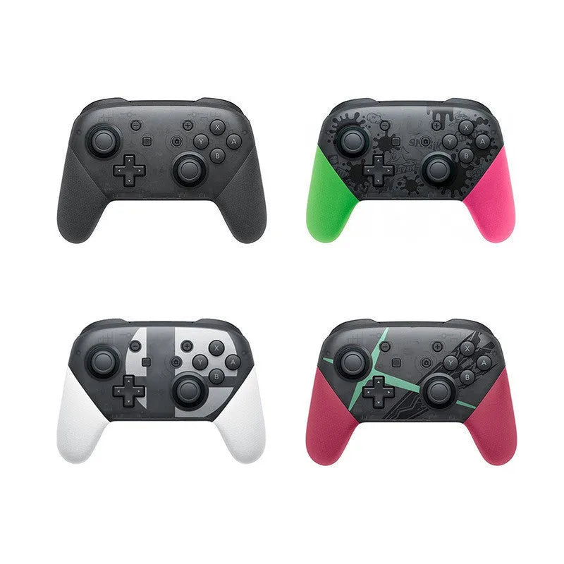 Wireless Bluetooth gamepad with vibration feedback in four colour options