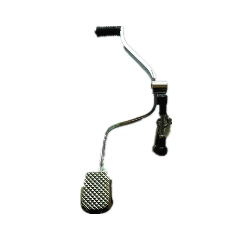 Suzuki GS125 motorcycle alloy gear shift lever showing serrated teeth pattern, 300mm long.