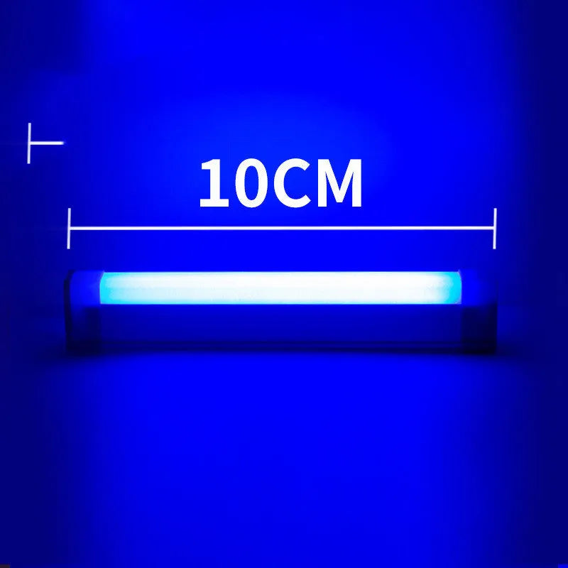 USB rechargeable RGB LED tube stick night light with dimmable function and multiple colour options