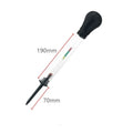 Electrohydraulic hydrometer for automobile battery testing with 330mm glass construction