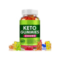 Keto BHB vinegar candy vitamins bottle containing 60 pectin-based tablets
