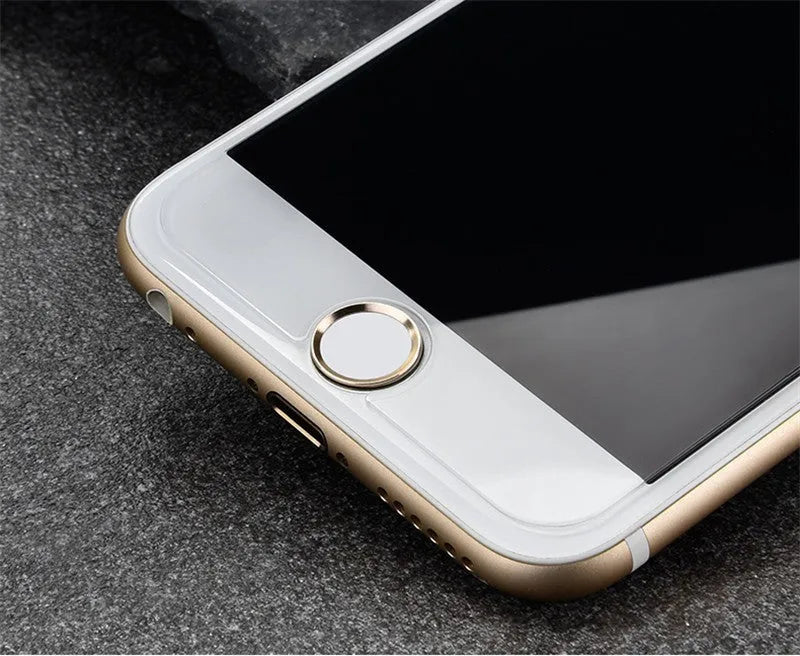 Tempered glass screen protector with 9H hardness for iPhone and Galaxy phones