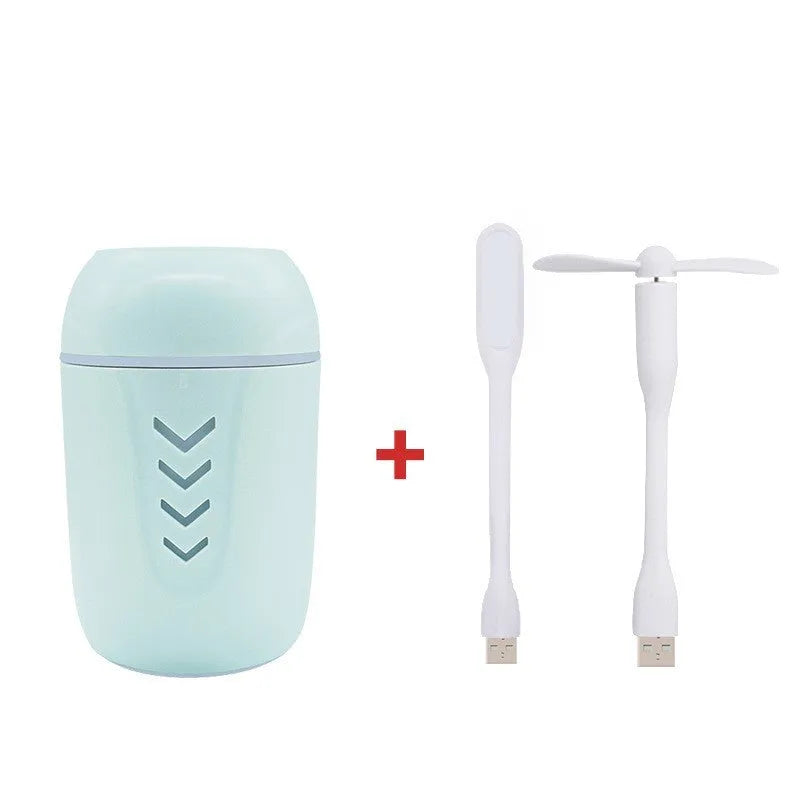 X3 portable humidifier in columnar design with 200ml tank capacity