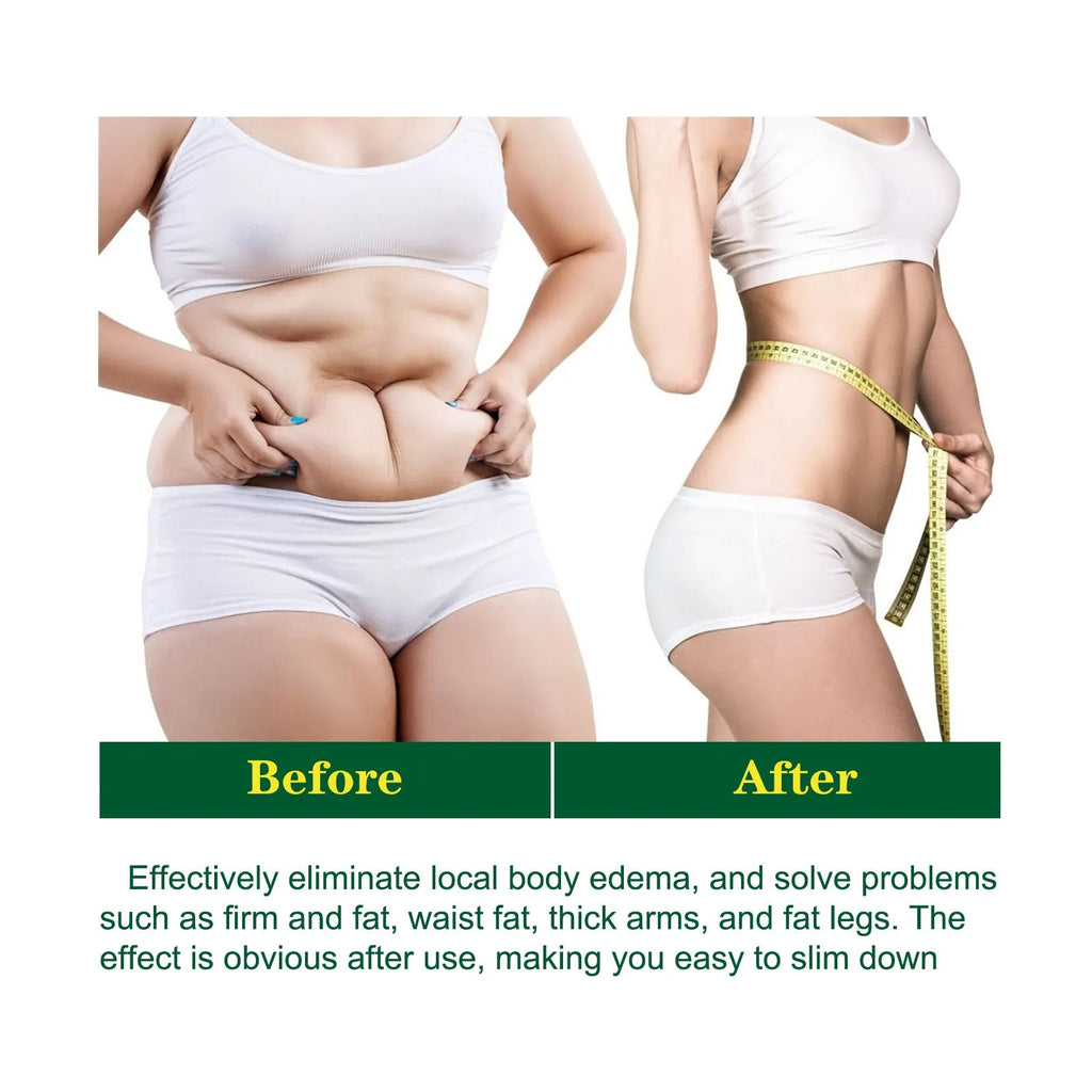 30ml ginger body shaping oil bottle for thigh muscle firming and slimming care