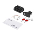 Cherub GT-6 black acoustic guitar soundhole pickup unit with control knobs for EQ and effects.