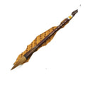 Wolf Hao traditional Chinese calligraphy brush with wolf hair bristles and steel rod ferrule.