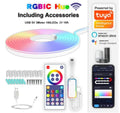 3 metre RGB magic colour neon light strip with remote control and USB connection