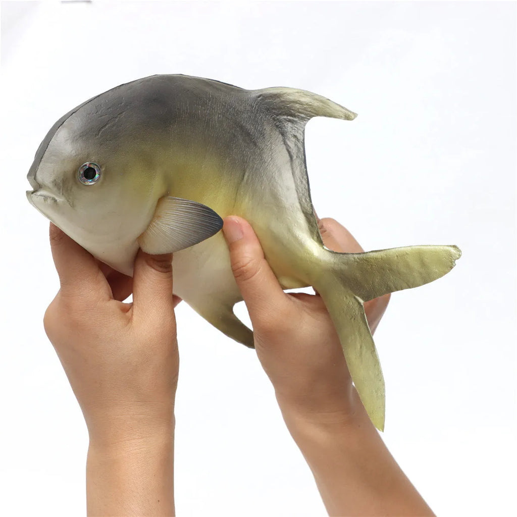 PU simulated fish ornaments including yellow-fin tuna and small tuna models for aquarium decoration