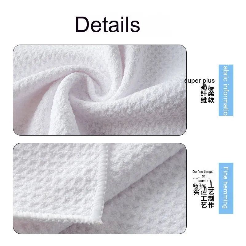 Waffle-textured golf ball cleaning cloth shown in a choice of colours and sizes.