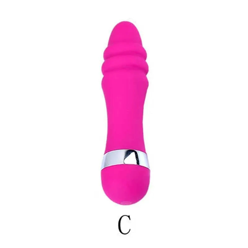 Realistic mini dildo vibrator with six vibration setting options