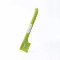 Long-handled pet feeding spoon for dog and cat wet food with angle scraping edge