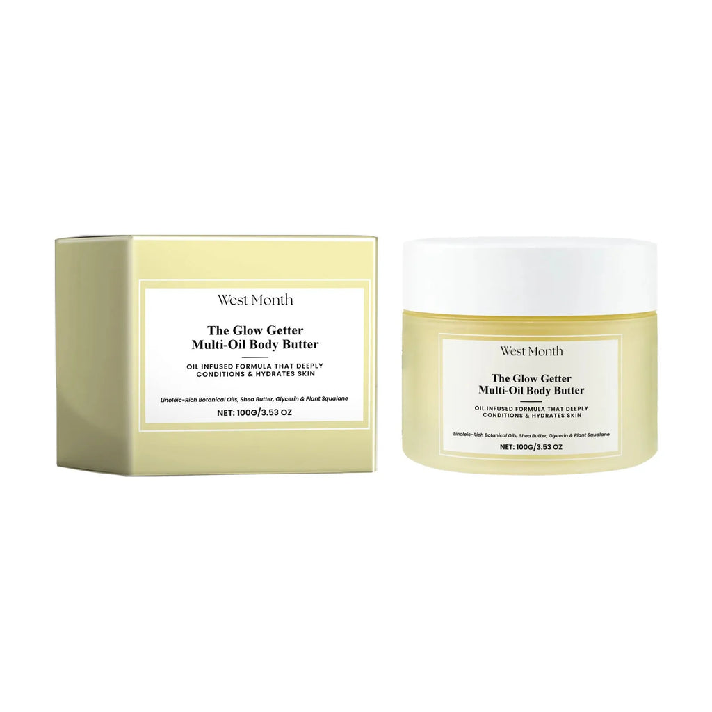 Nourishing and firming skin care kit with 100ml skincare oil and 100g moisturising cream set