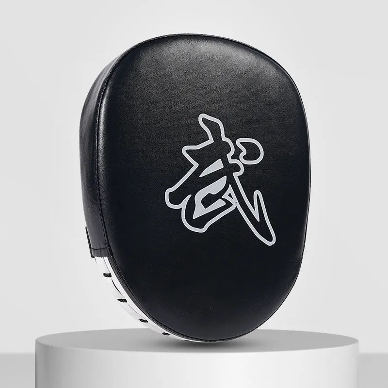 Boxing punch mitts training targets in multiple colour combinations including curved and flat designs
