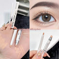 Waterproof 2-in-1 brightening eyeliner pen in six colour options for universal skin types.