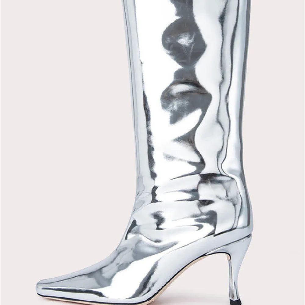 Women's square toe cowboy boot in microfiber, shown in multiple colour options including black, brown stone, and snake pattern.