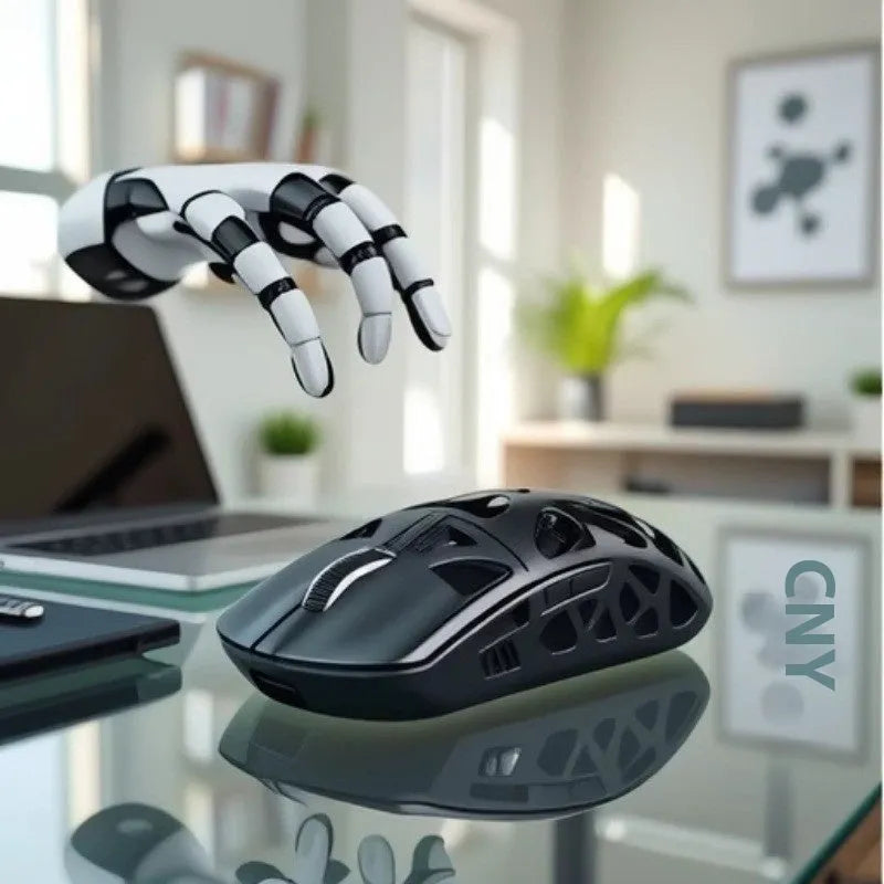 Wireless Bluetooth three touch mouse in Black, White, Silver Grey or Twilight Purple, 119.5x61x36mm, with USB receiver and 1.5m cord