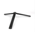 Black aluminium alloy PTZ mobile phone tripod stabiliser mounted with an iPhone.