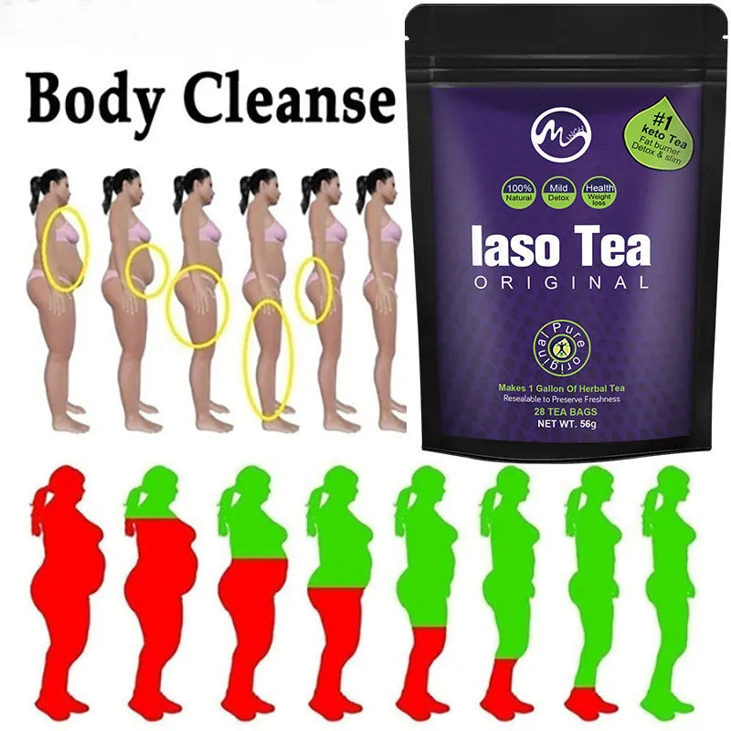 Single sugar-free slimming tea bag for cold soaking preparation