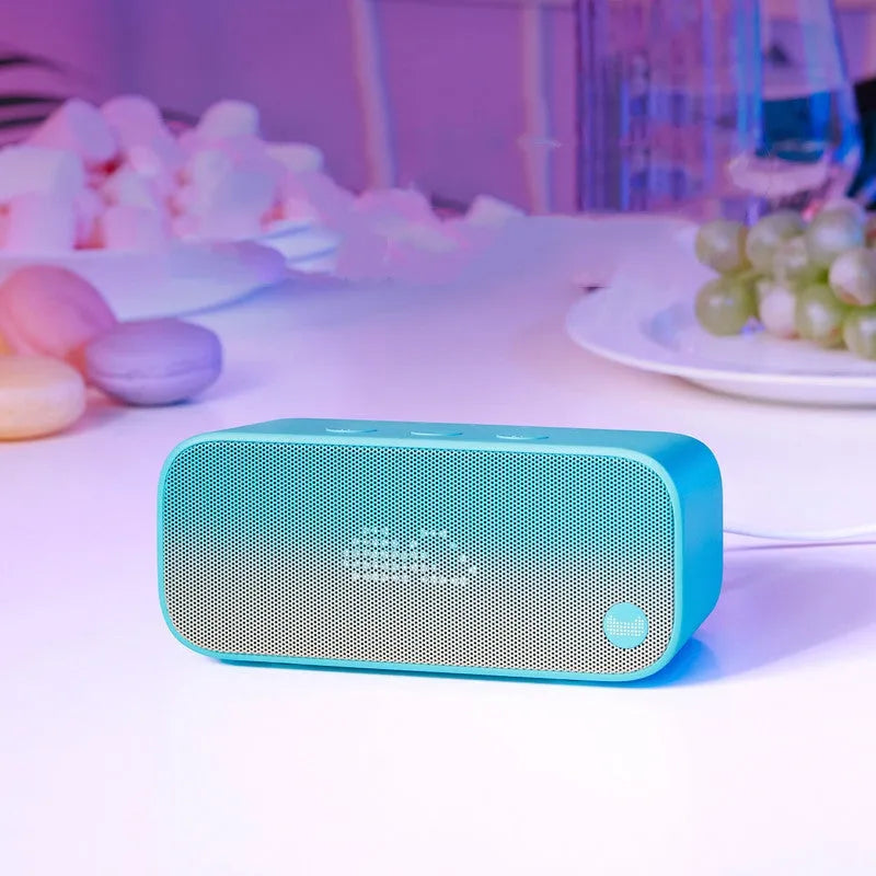 Elf Sugar Cube Artificial Intelligence Wi-Fi Speaker in Blue, Green, Red, or White colour