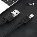 A straight head USB Type-C charging and data cable measuring 1.2 metres, shown in one of five colour options.