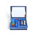 Kids story projector torch with rotating fairy tale discs projecting images onto bedroom wall