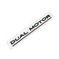 Tesla Model 3 Performance bumper sticker in ABS plastic showing English lettering