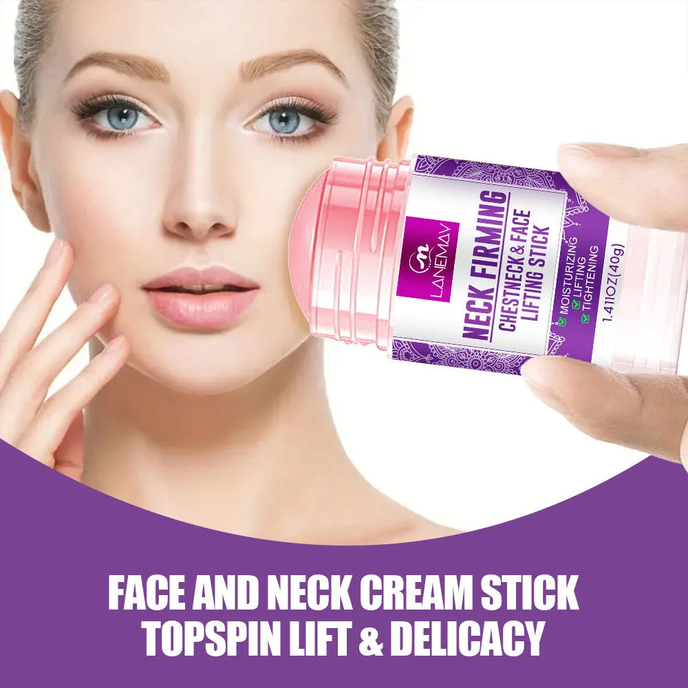 40g neck firming cream in packaging with anti-wrinkle and brightening properties