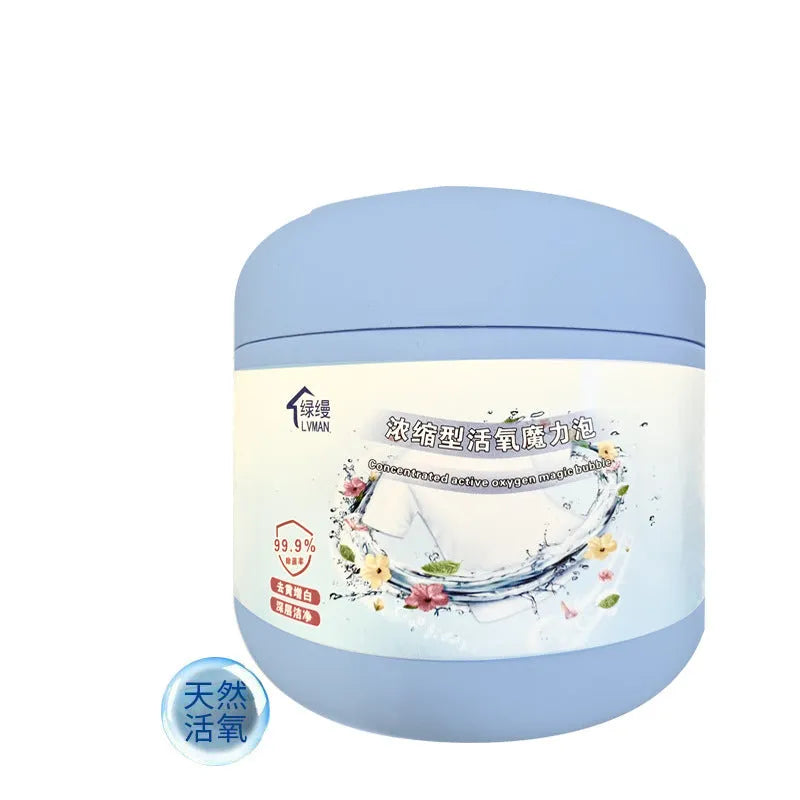 400g bottle of strong decontamination salt active oxygen bleaching powder for laundry stain removal