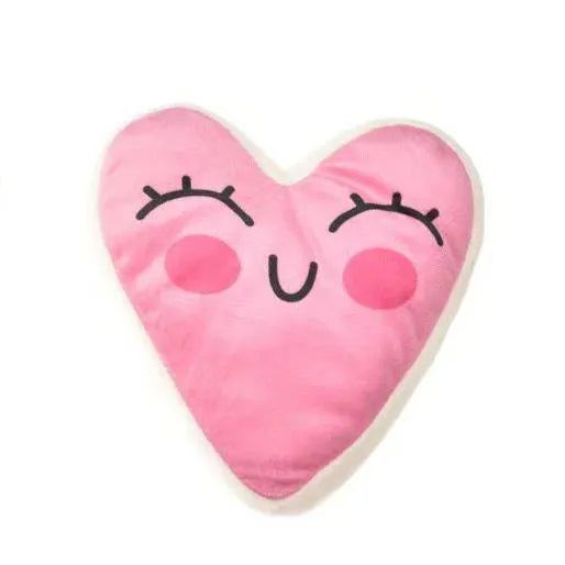 Plush dental toy for dogs with bite-resistant construction and vocalisation sounds in four colour options