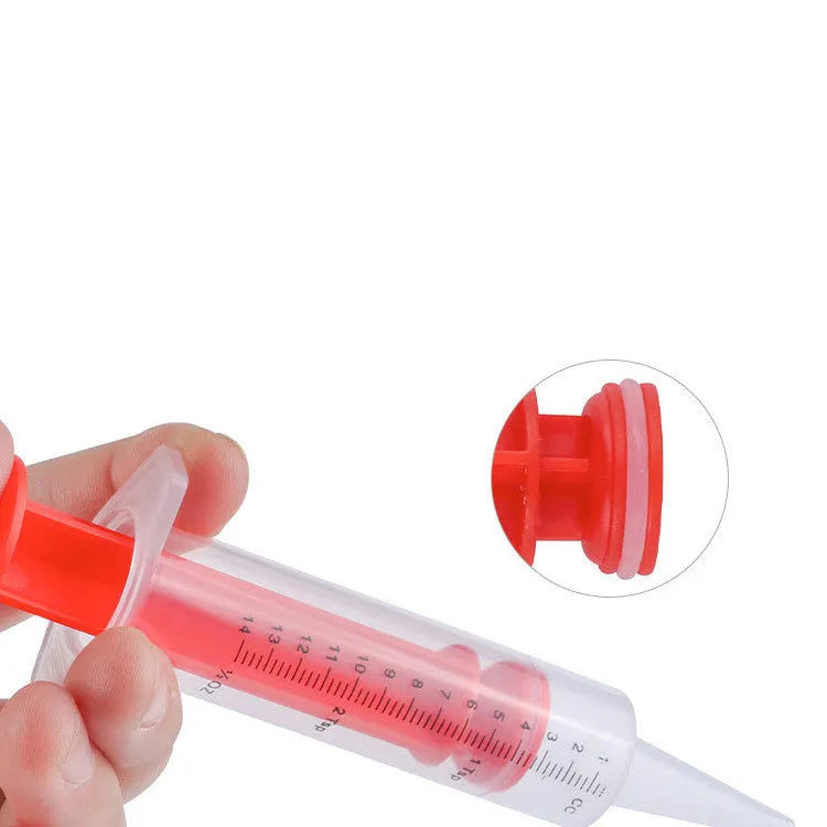 Cat and dog universal syringe medicine feeder in PP and PVC, wet and dry 2 pack for solid and liquid pet medicine