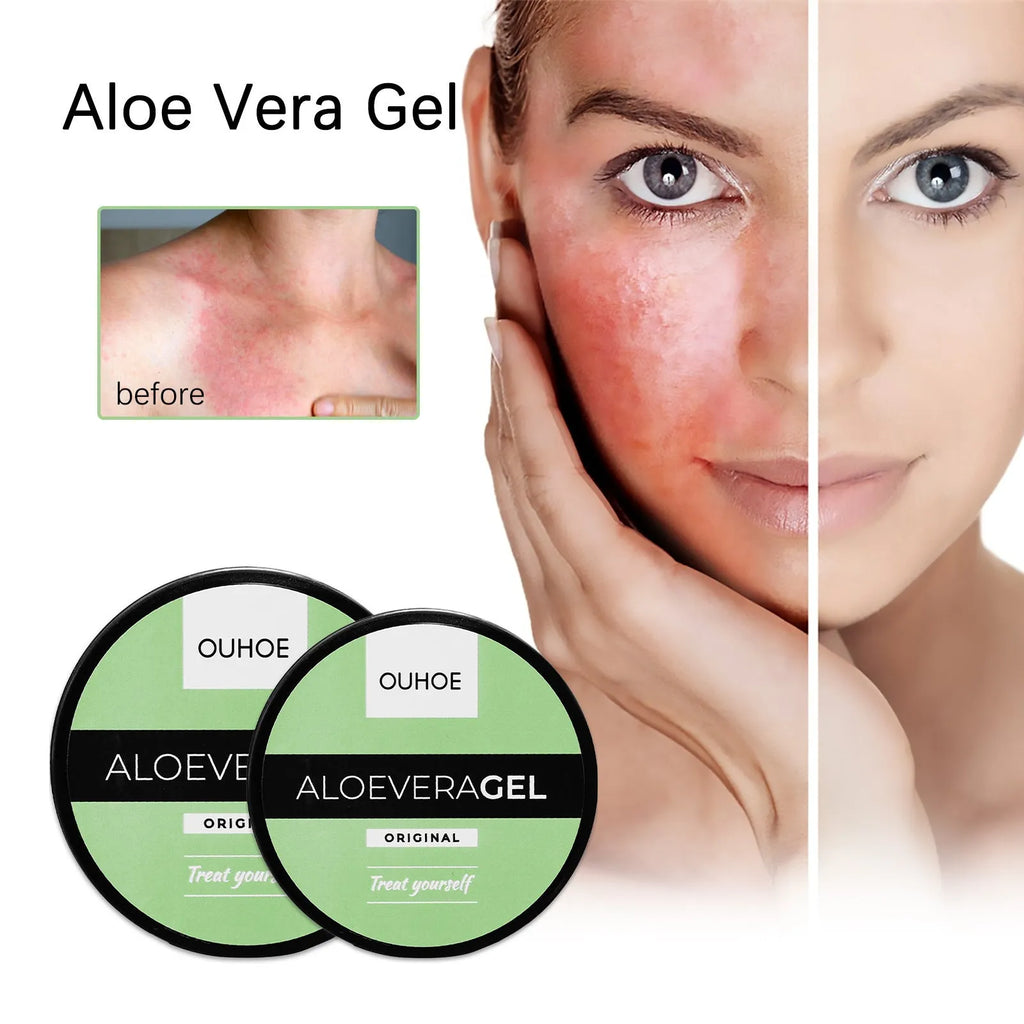 50g tube of tanning cream and 50g tube of aloe vera gel in a summer skincare set