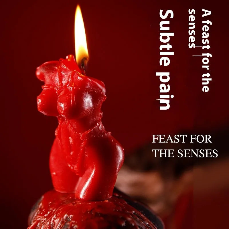 Soy wax low-temperature fragrance candle in rose red, spring pink, or lilac purple colour.