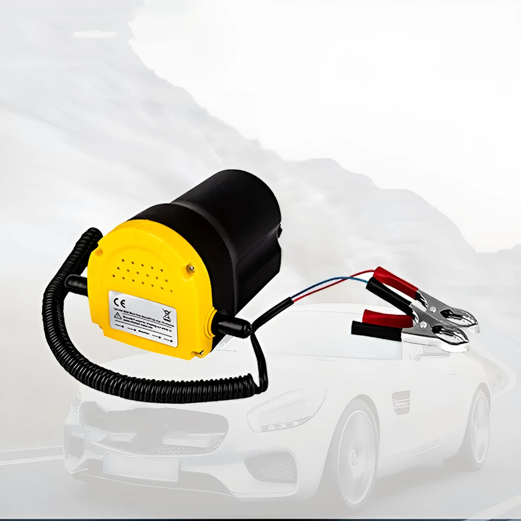 12V electric self-priming oil gear pump body made of engineering plastic for engine oil transfer