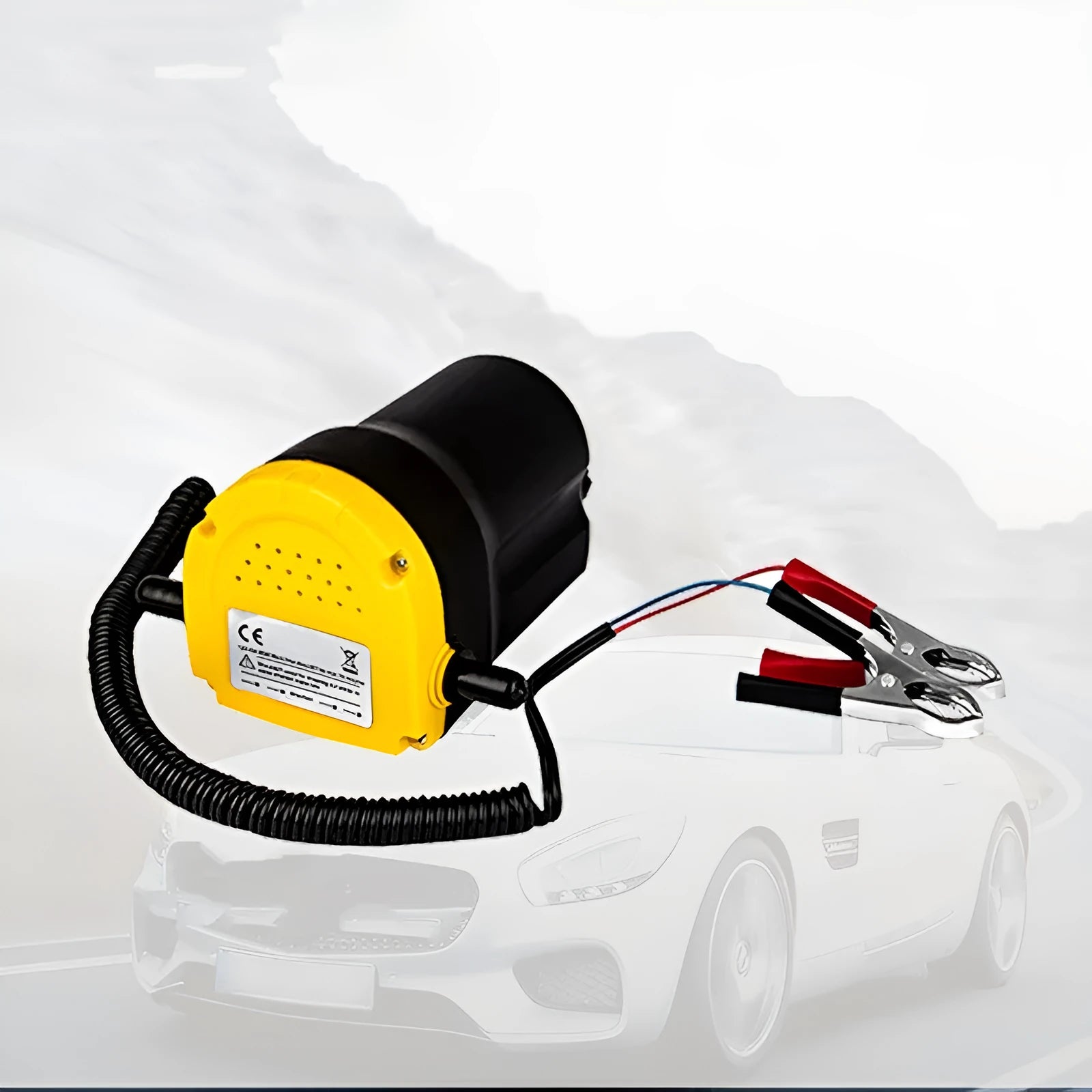 12V electric self-priming oil gear pump body made of engineering plastic for engine oil transfer