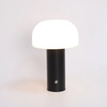 USB-powered creative table lamp with decorative design in white, black, orange or green colours