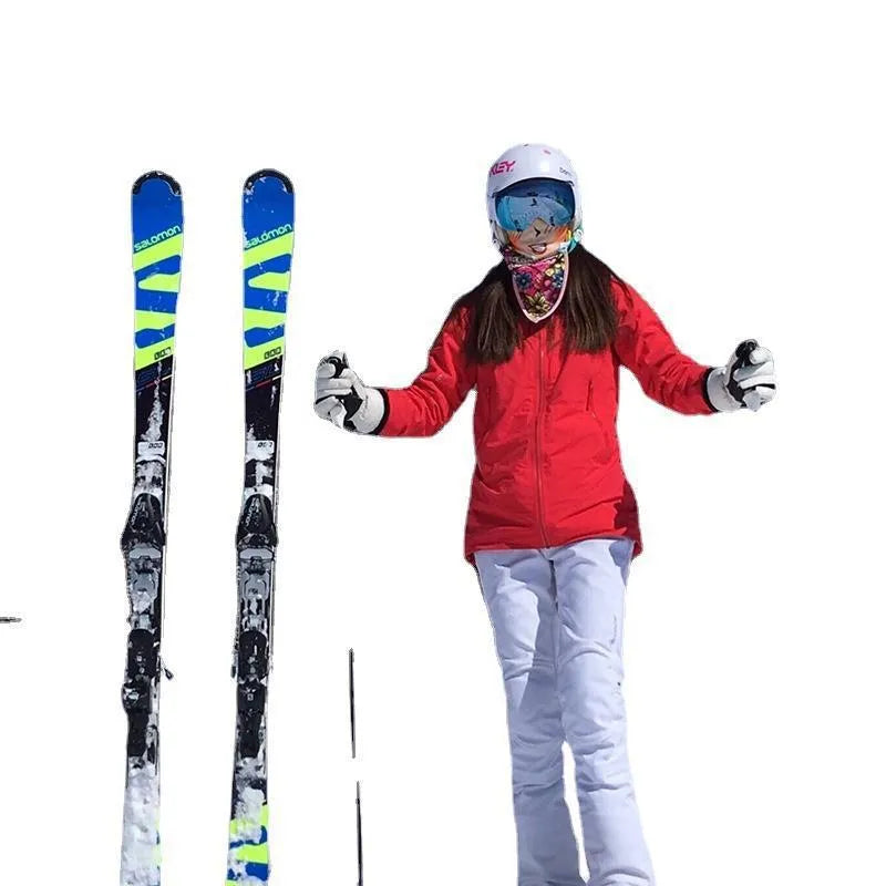 Adjustable skiing bandage shoulder strap in nylon polyester blend with double-board design