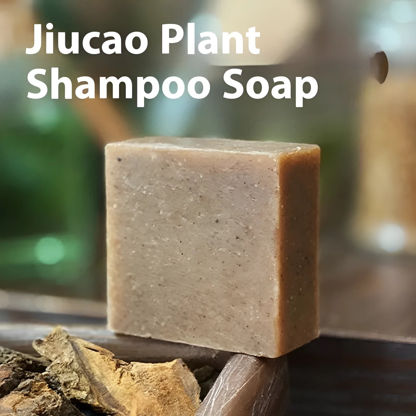 72g nine herb shampoo soap bar with cold process silicone-free formula