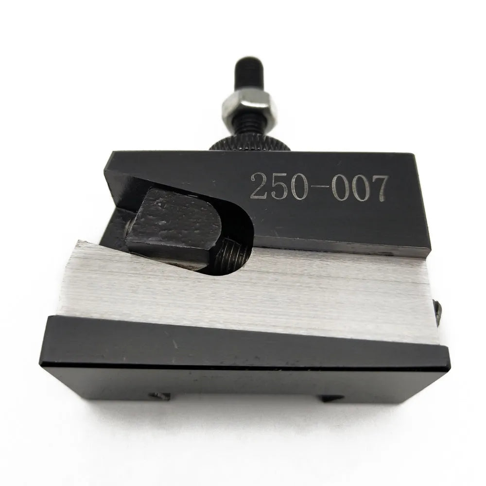 Machifit 250-000 steel quick change tool post for M10 mini woodworking lathes.