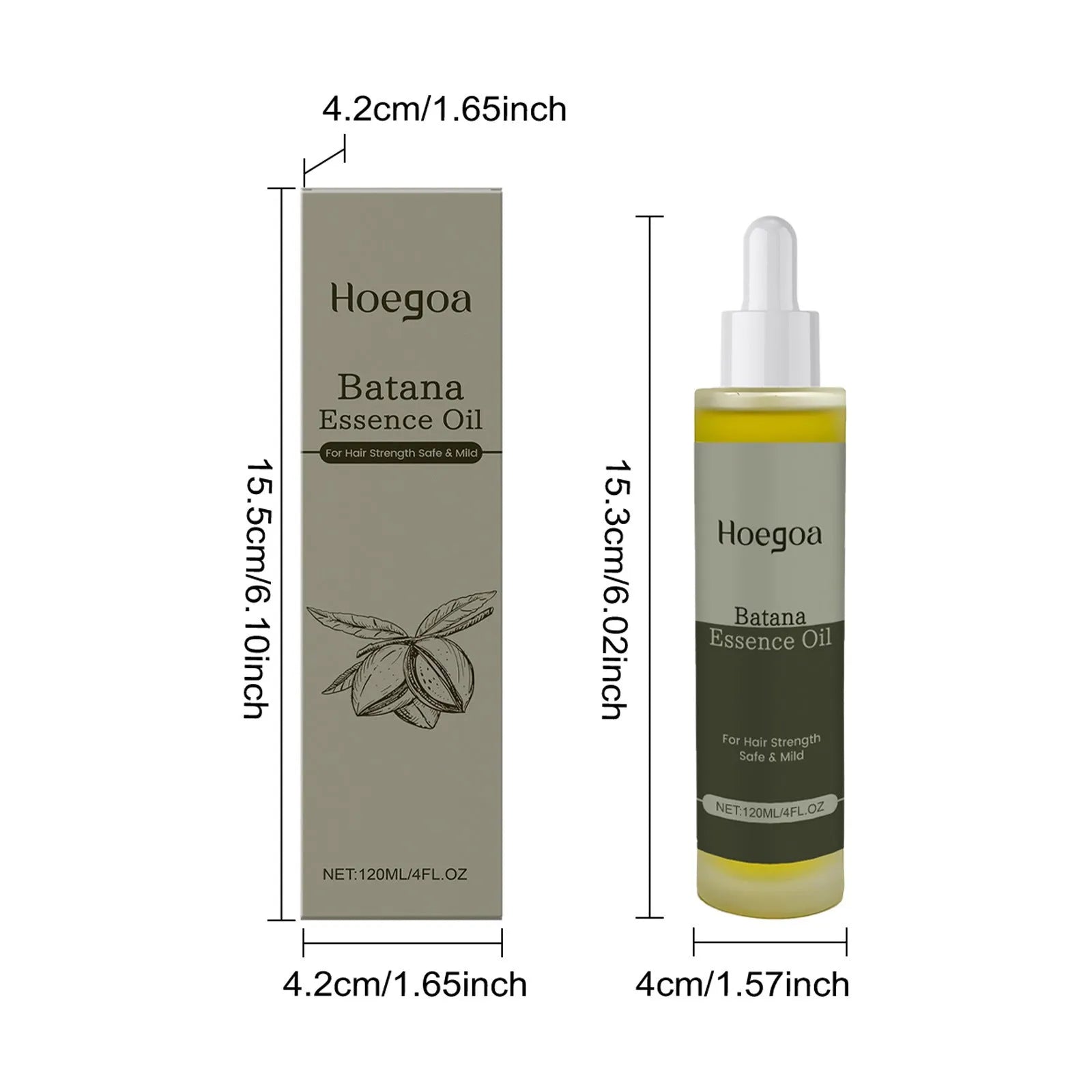 Platthana Secret Hair Essential Oil 120ml bottle with ginger, rosemary and Platthana oil formulation