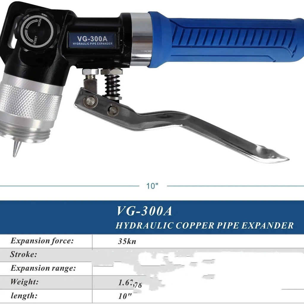 VG-300 style hydraulic tube expander refrigeration tool made from high-strength alloy steel