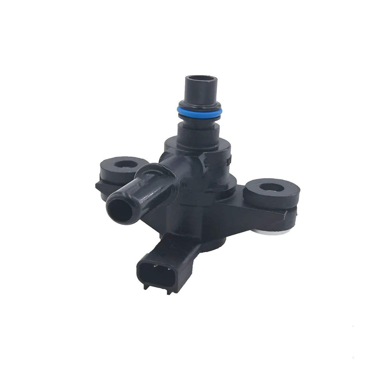Black ABS turbocharging solenoid valve for Ford vehicles with part number AU5A-9G866-AB