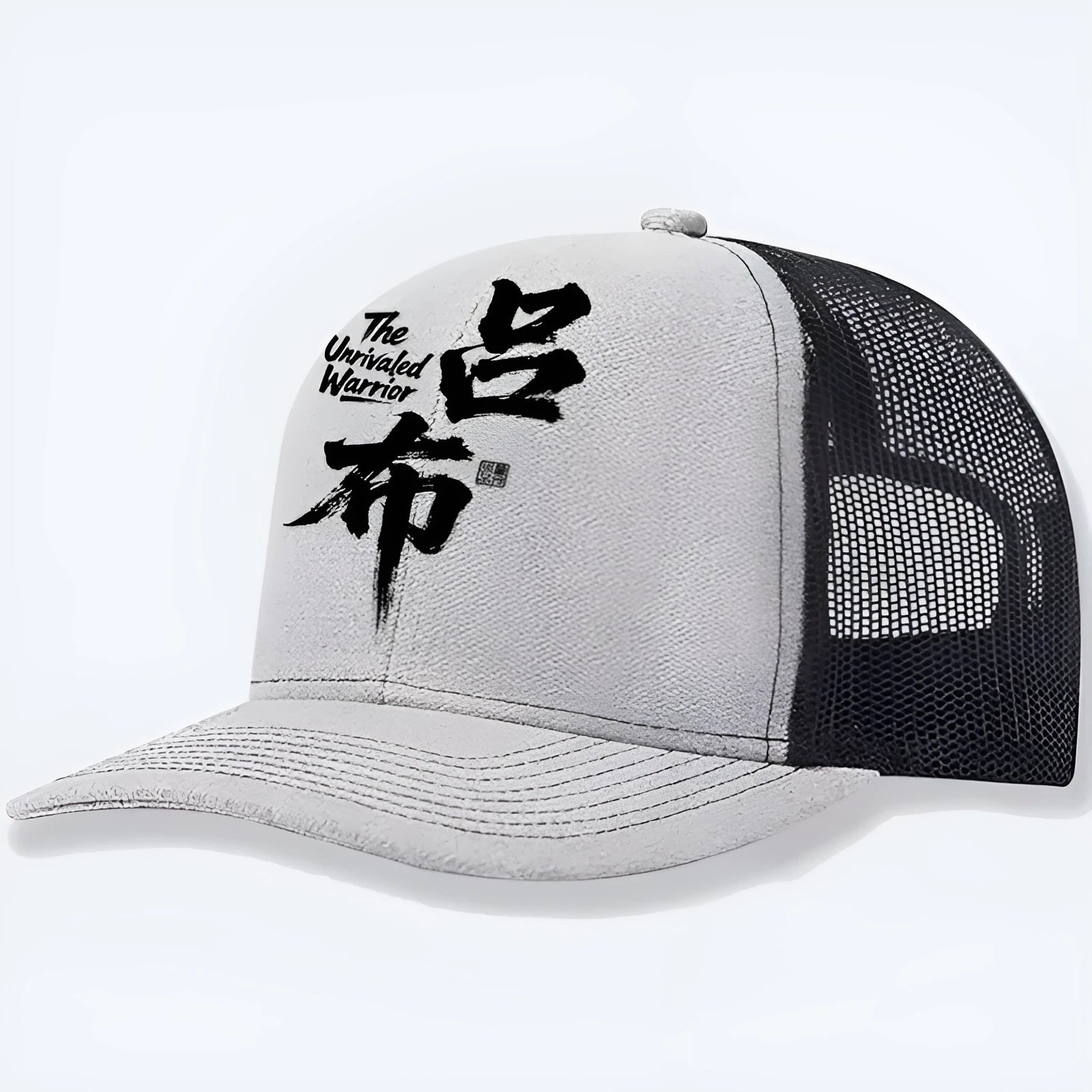 Men's casual polyester baseball cap shown in six colour options with adjustable back strap