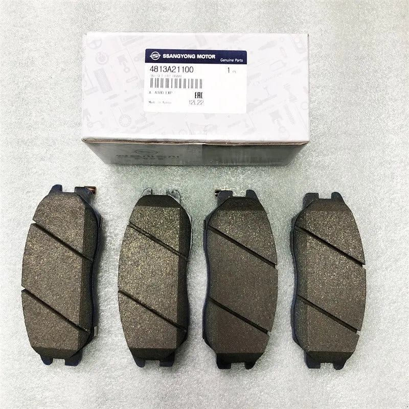 Brake pad for Aiteng Kyron Rester vehicle, part numbers 4813009A10 and 4813008BA0