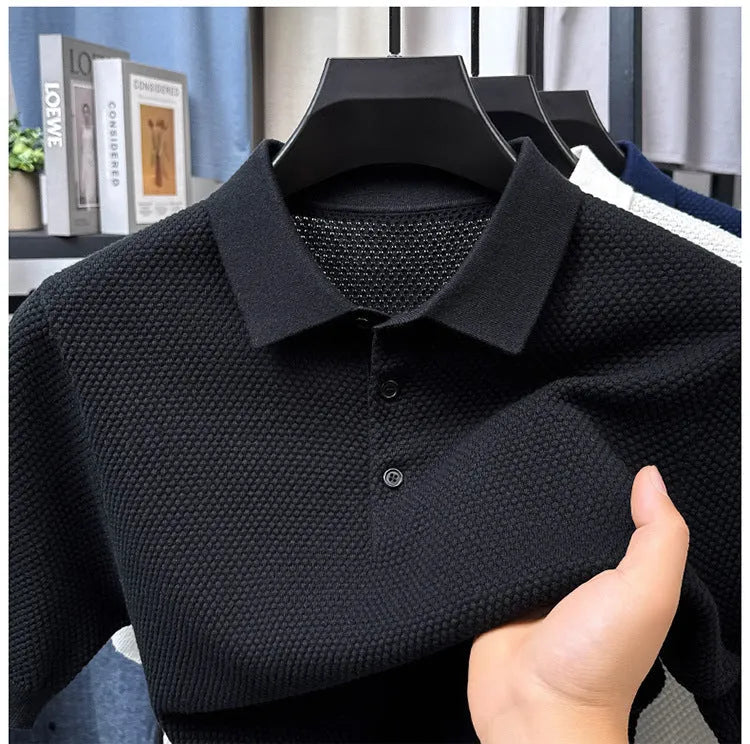 Loose fit short sleeve cotton pullover sweater available in six colours with sizing from M to 4XL