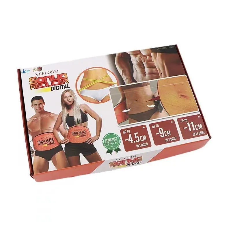 Hot compress waist support massage belt for yoga practice with compression and thermal functions