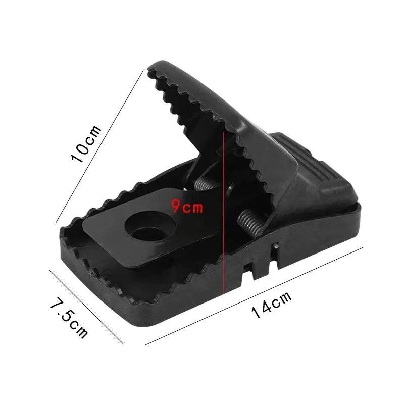 Automatic mouse cage trap with multiple size and material options for indoor rodent control