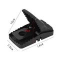 Automatic mouse cage trap with multiple size and material options for indoor rodent control